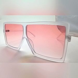 Unisex Oversized Square Glasses